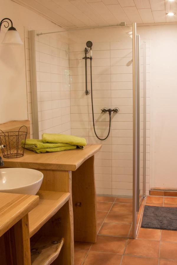 Moderne Jurte Herbsleben Hotel Buitenkant foto